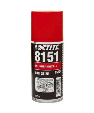 Loctite 8151-Высокотемпературная смазка с алюминием, медью и графитом (спрей)